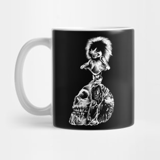 Norwegian Troll on a skull Mug